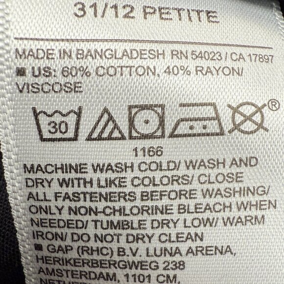 BANANA REPUBLIC Women's EUC‎ Luxe Mid-Rise Straight Pleated Jeans | Size 31/12 P - Picture 11 of 13